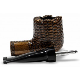 Cachimbo Bertoldi BB Rústico Natural com Filtro Permanente